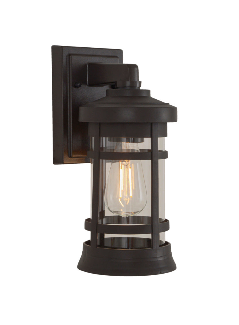 Resilience Small Outdoor Wall Lantern in Bronze Finish by Craftmade