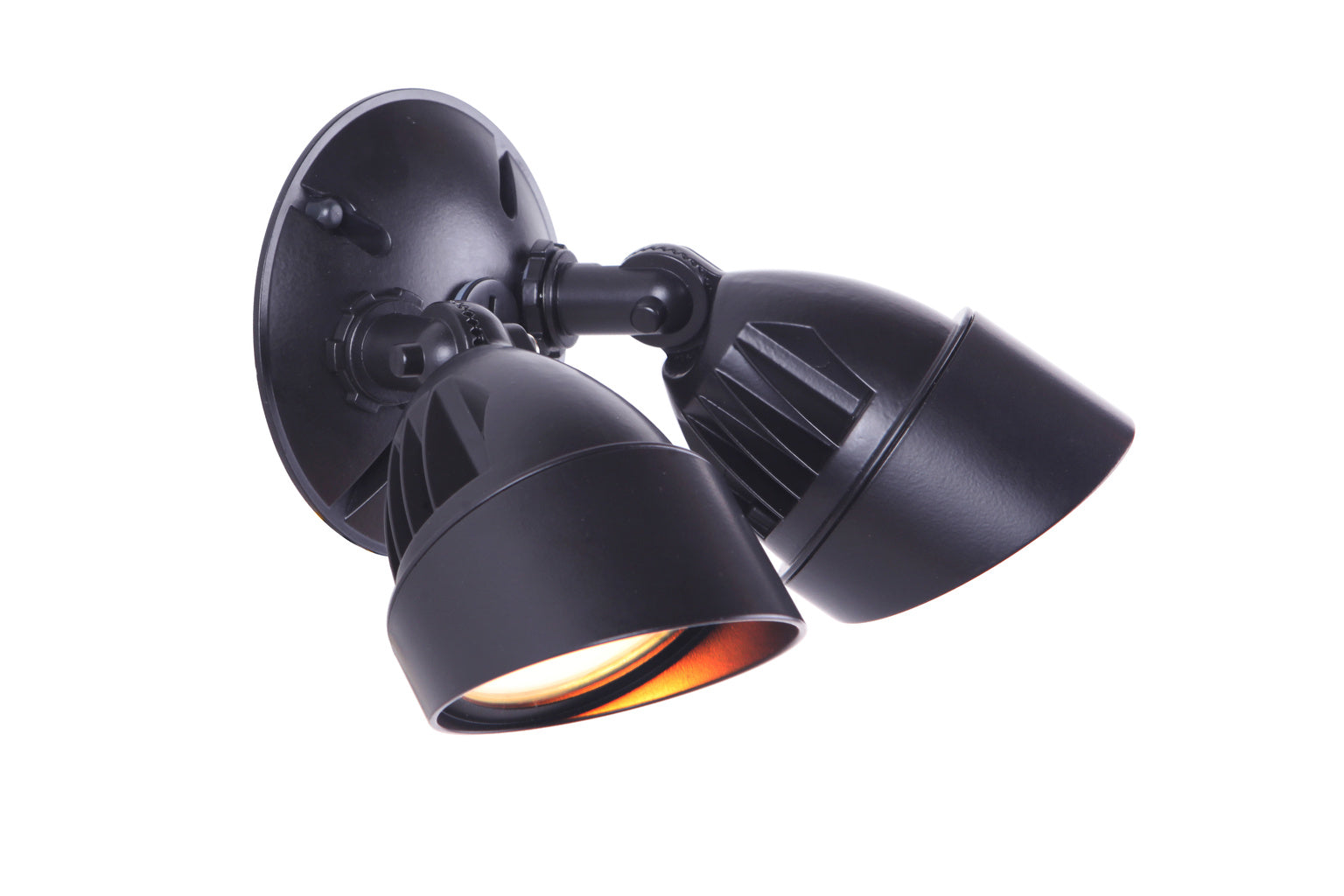 LED Outdoor Outdoor Security Flood Light in Midnight Finish by Craftmade