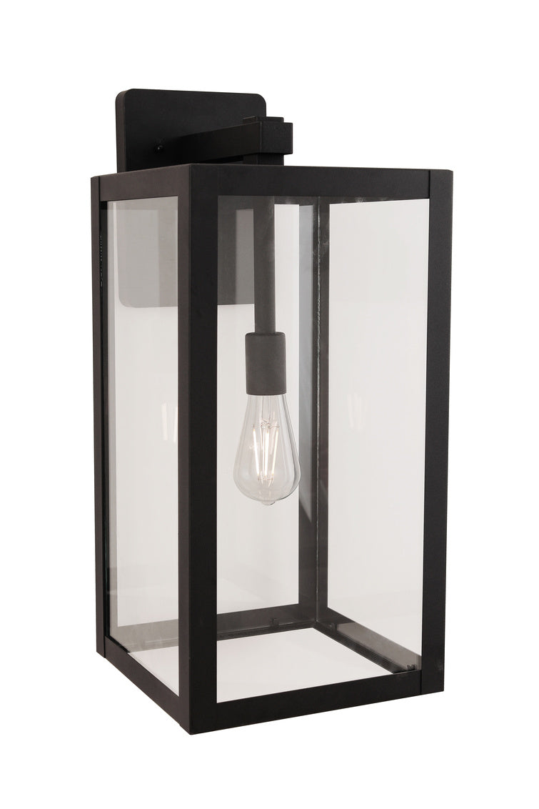 Harris X-Large Outdoor Wall Lantern in Textured Black Finish by Craftmade