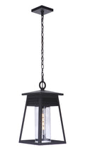 Becca Medium Outdoor Hanging Lantern in Textured Matte Black Finish by Craftmade