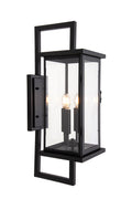 Jordan Large Outdoor Wall Lantern in Textured Black Finish by Craftmade