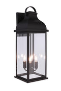 Bent Tree X-Large Outdoor Wall Lantern in Midnight Finish by Craftmade