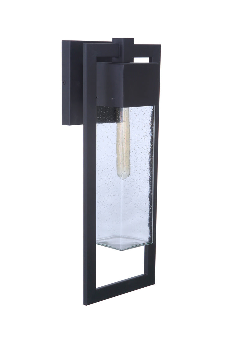 Perimeter Small Outdoor Wall Lantern in Midnight Finish by Craftmade